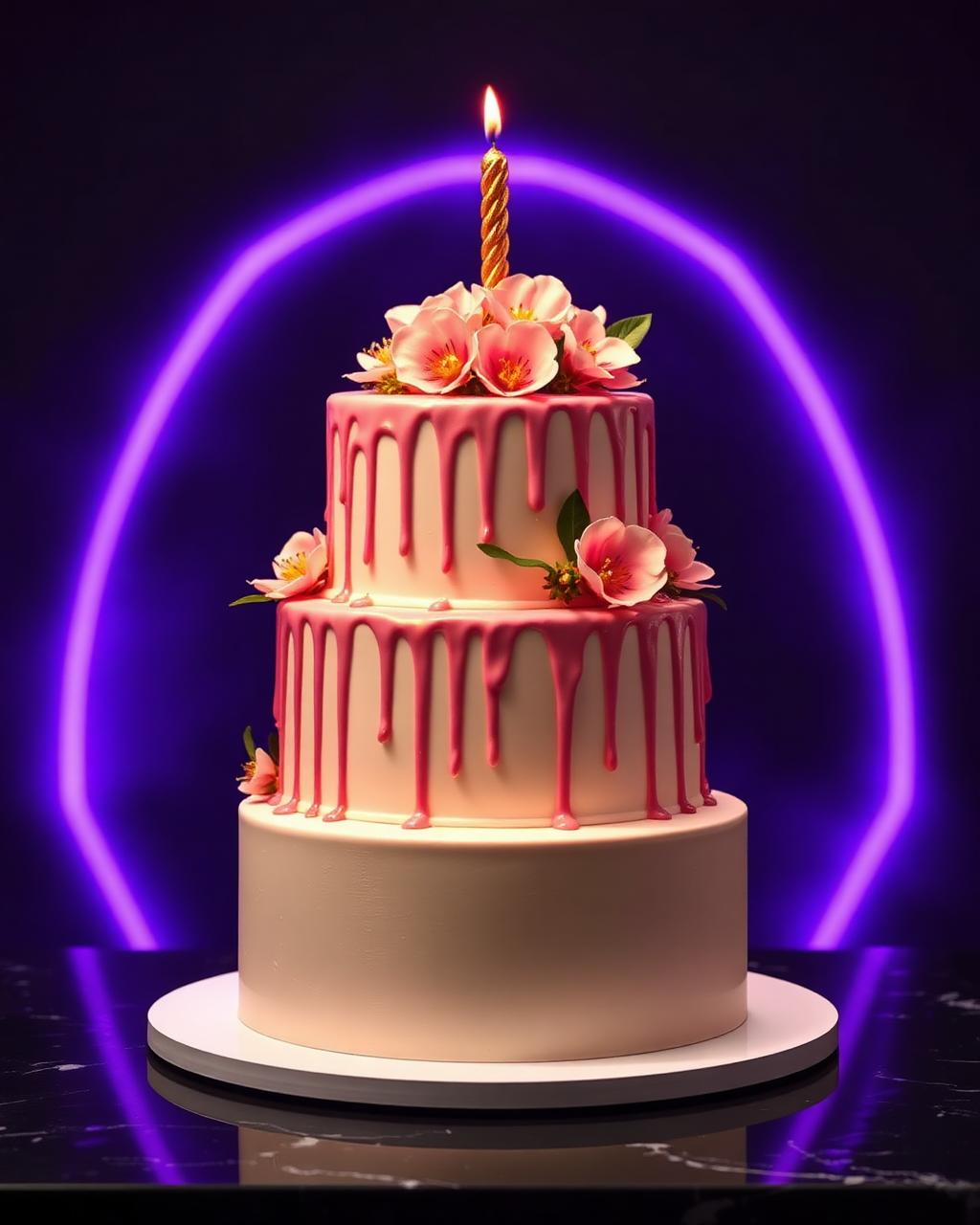 Celebration Drip Cake